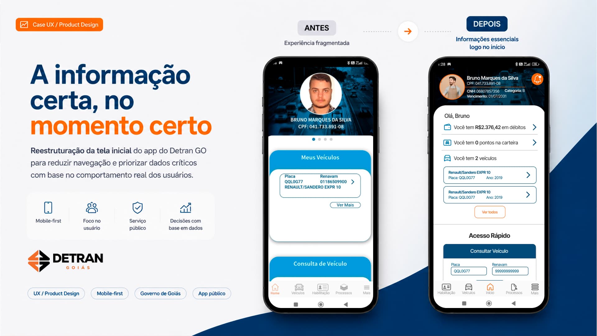 A informação certa, no momento certo